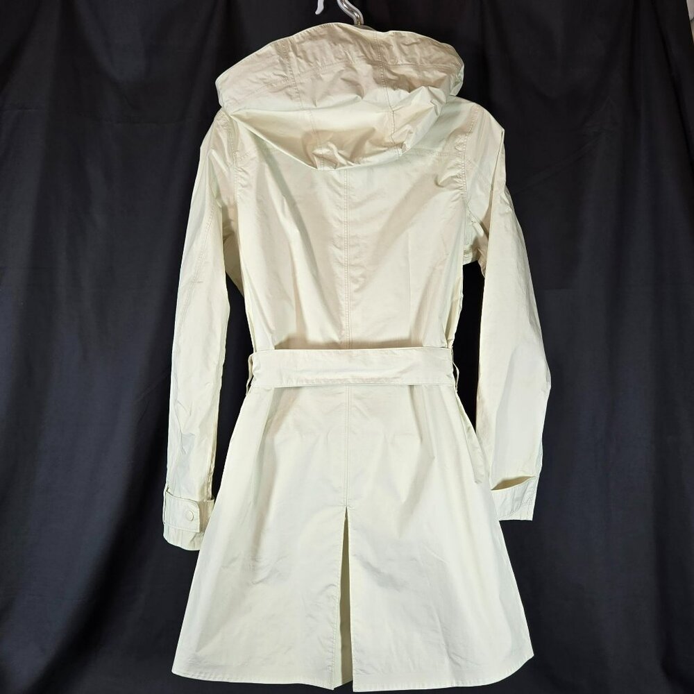 Patagonia Torrentshell Trench Coat Rain Jacket Style 27196 Womens XL Ivory White - Picture 2 of 16